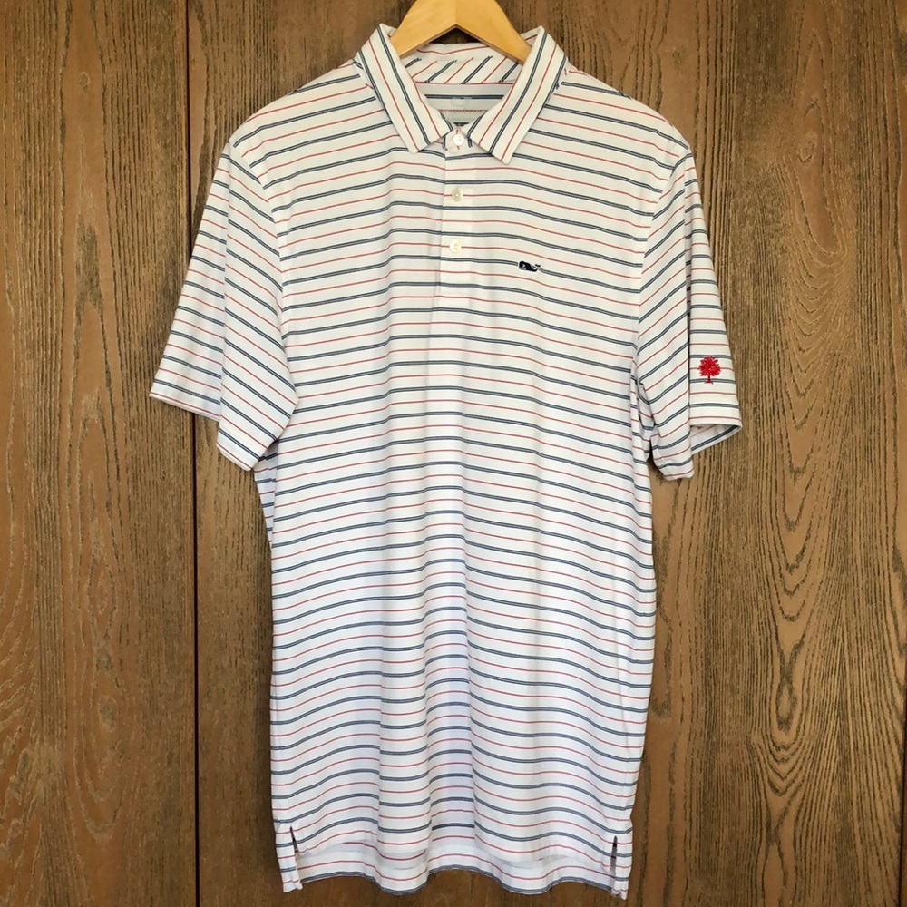 Vineyard Vines Men’s Stripe Golf Polo